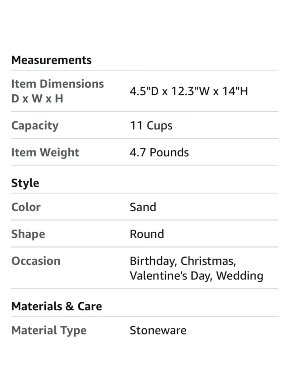 Pampered Chef Heritage Stoneware Fluted Bundt Pan One Size